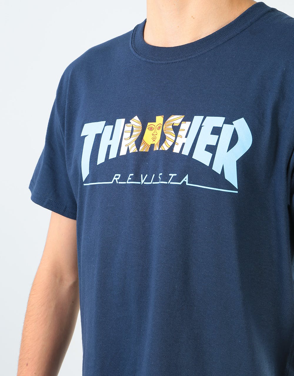 Thrasher Argentina T-Shirt - Navy