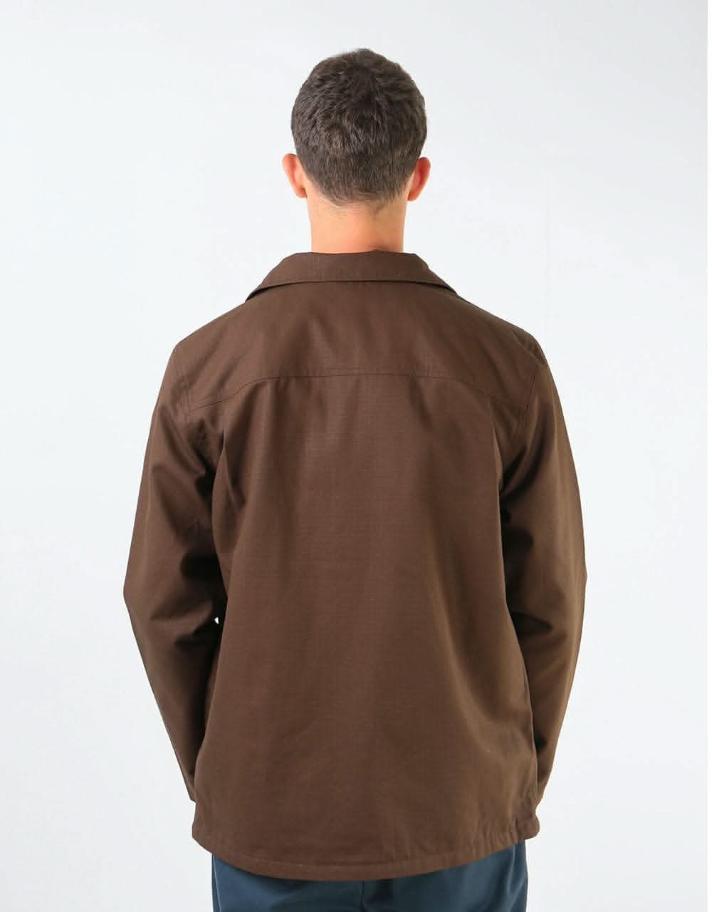 Vans AVE Lined Chore Coat - (Ripstop) Demitasse