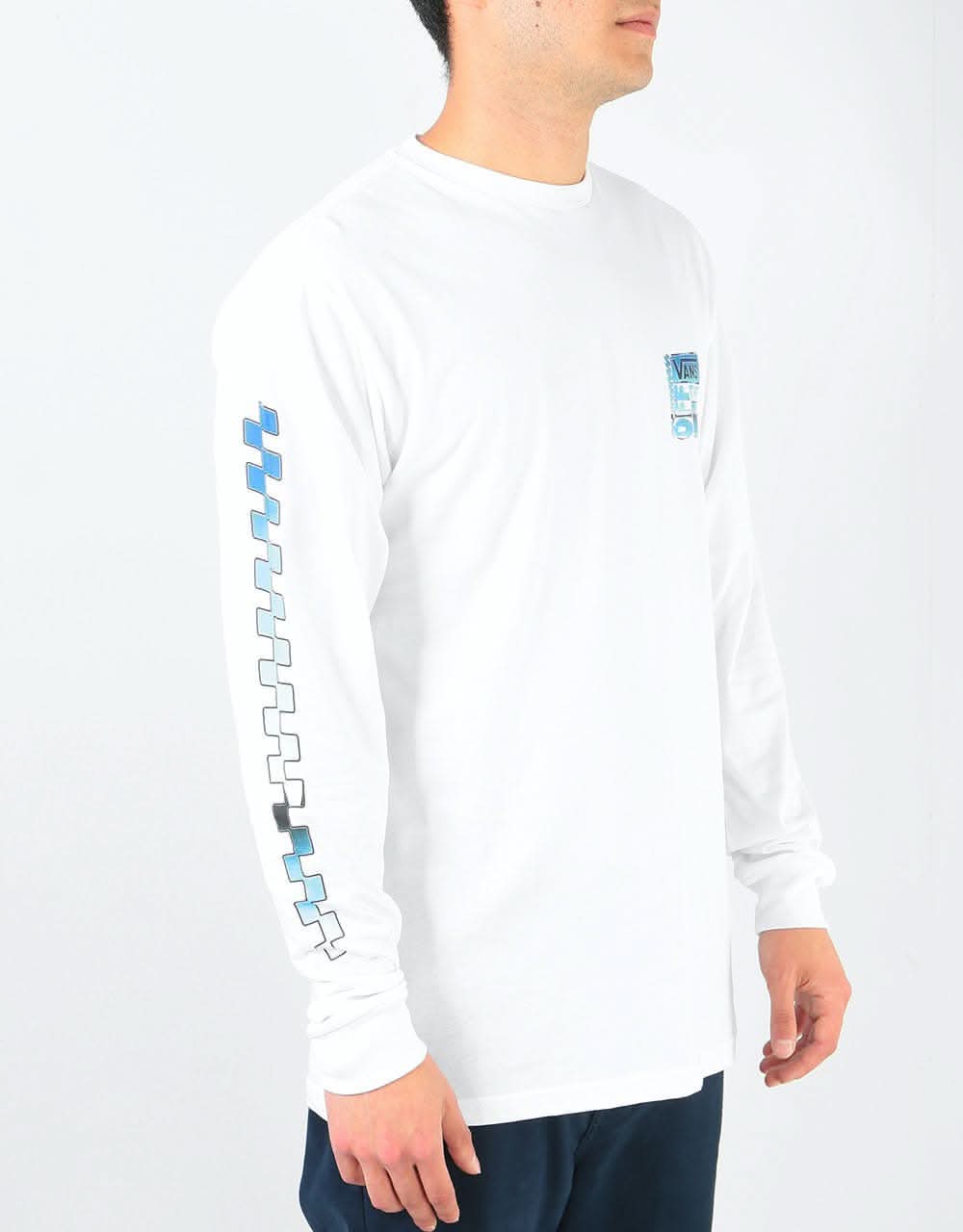 Vans AVE Chrome L/S T-Shirt - White