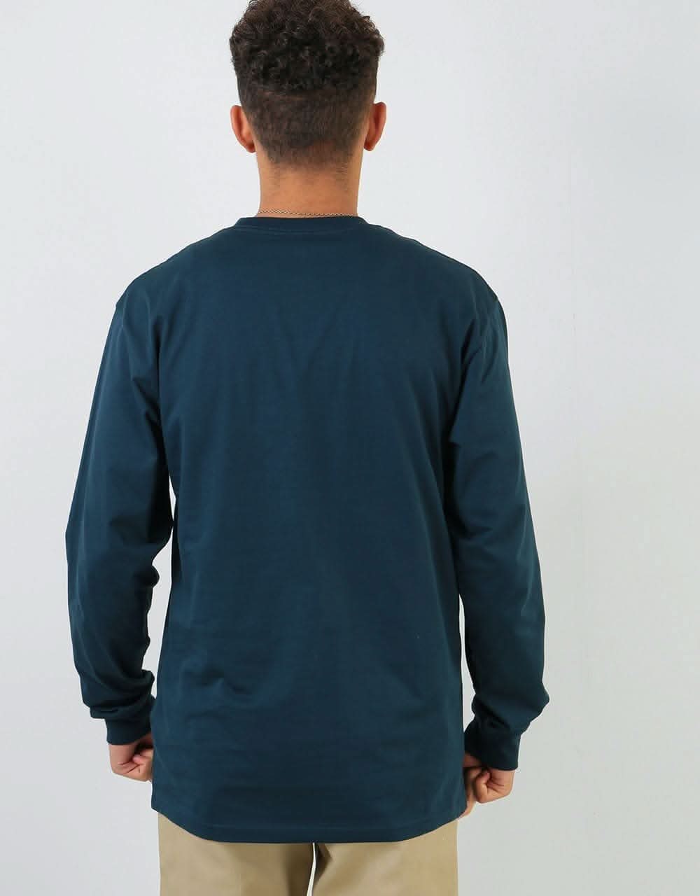 Vans Classic L/S T-Shirt - Navy/White