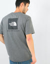 The North Face S/S Red Box T-Shirt - TNF Medium Grey Heather