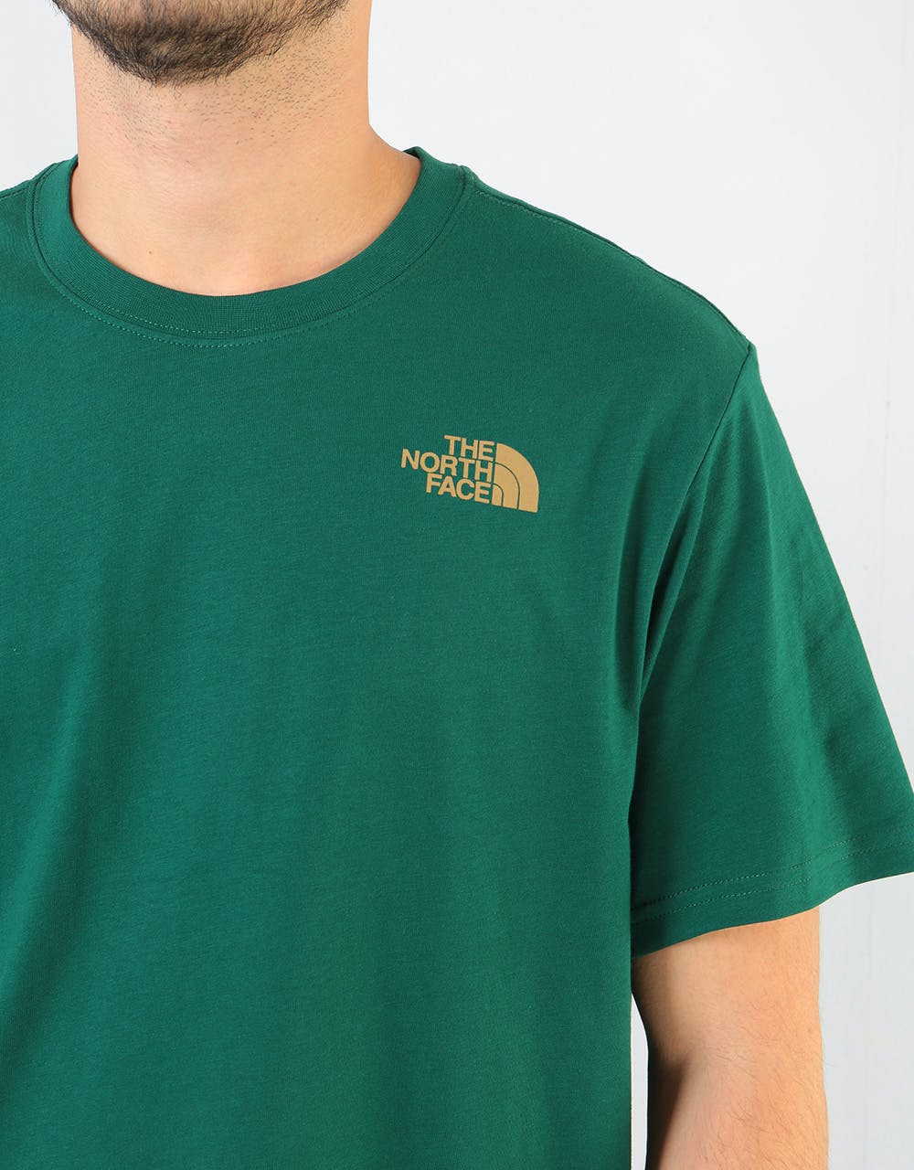 The North Face S/S Red Box T-Shirt - Night Green