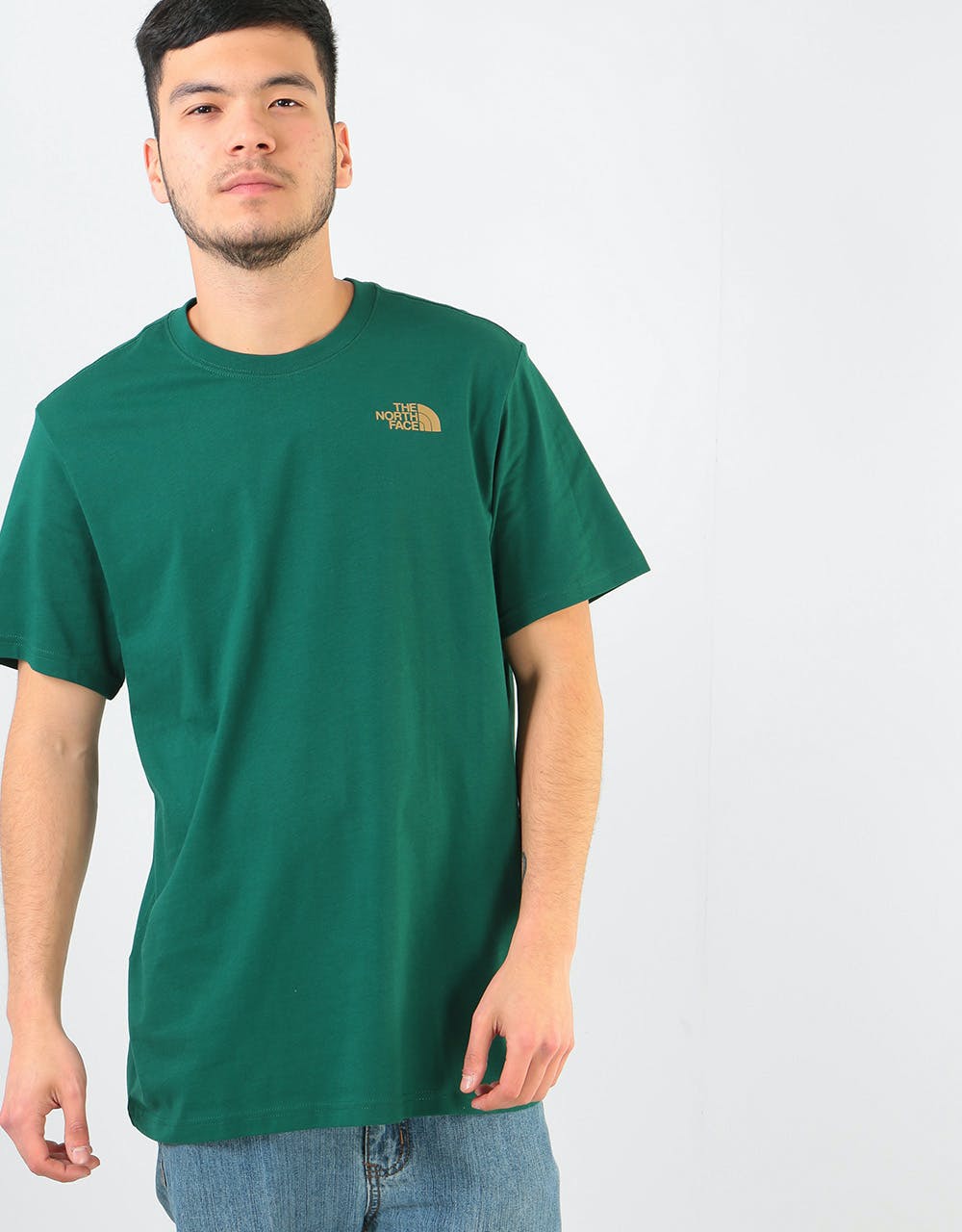 The North Face S/S Red Box T-Shirt - Night Green