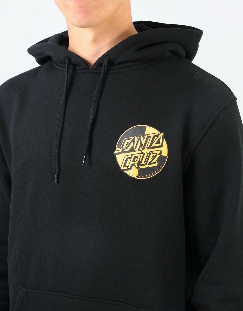 Santa Cruz Crash Dot Pullover Hoodie - Black