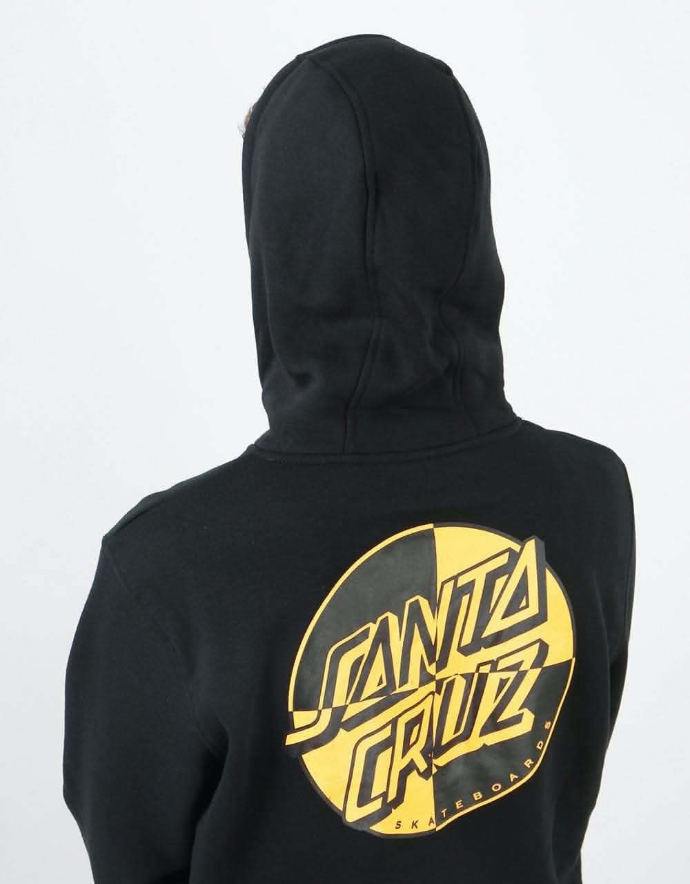 Santa Cruz Crash Dot Pullover Hoodie - Black
