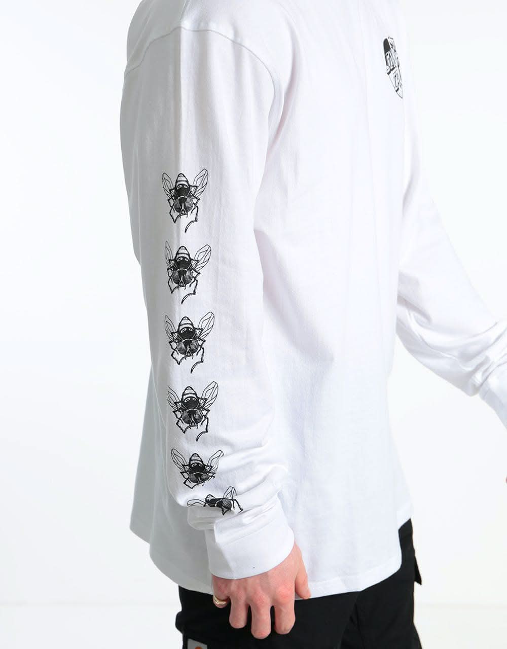 Santa Cruz This Fast L/S T-Shirt - White