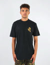 Santa Cruz Crash Hand T-Shirt - Black