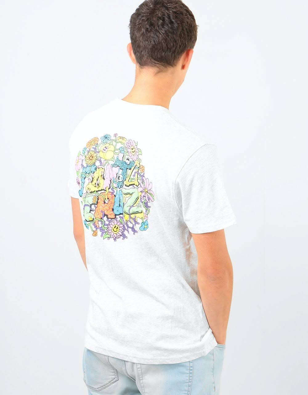Santa Cruz Baked Dot T-Shirt - Athletic Heather