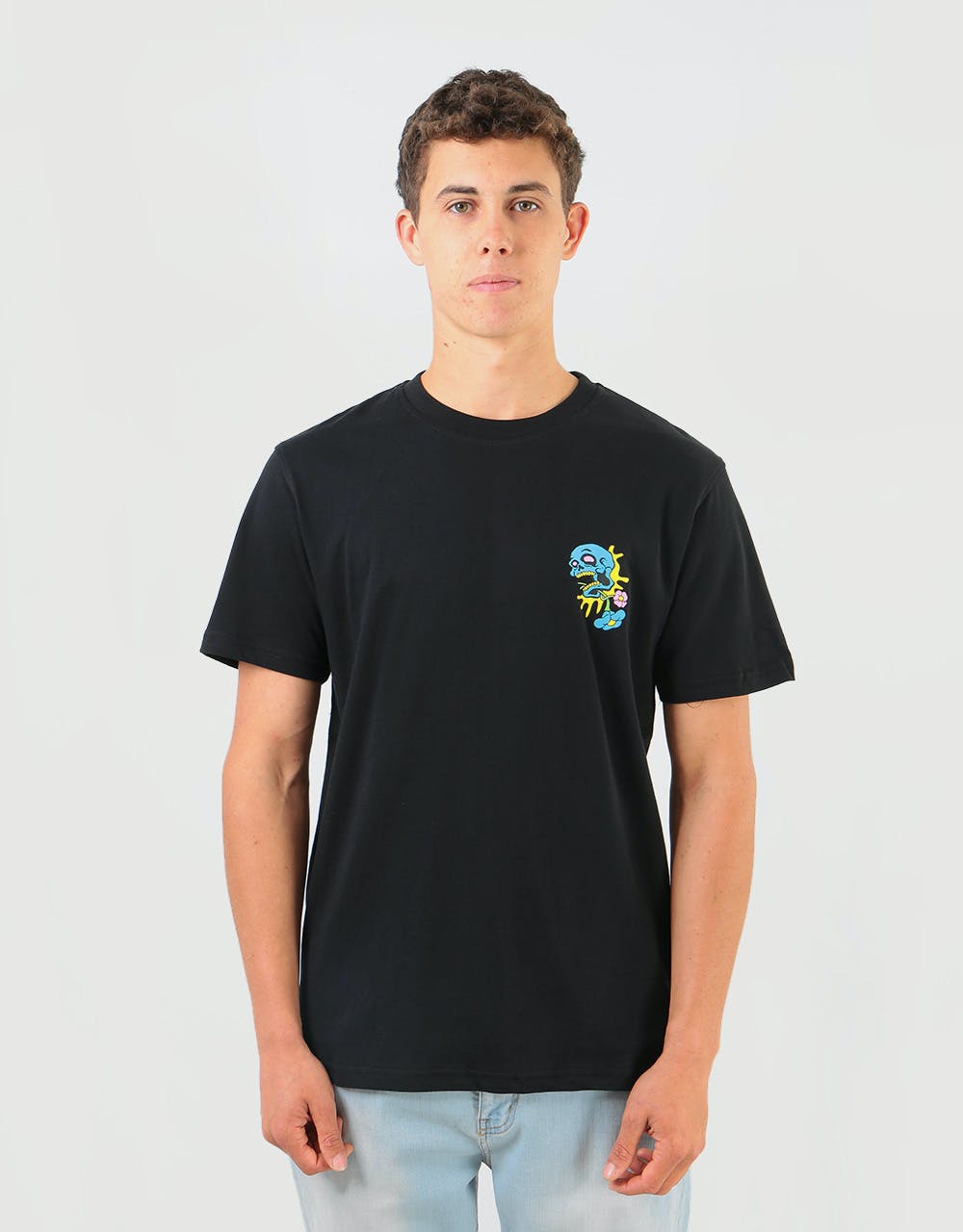 Santa Cruz Baked Dot T-Shirt - Black