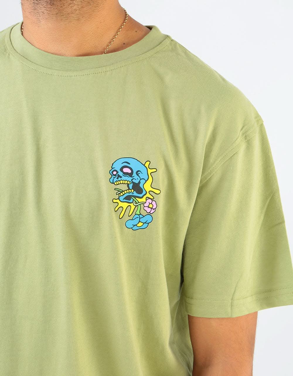 Santa Cruz Baked Dot T-Shirt - Sage