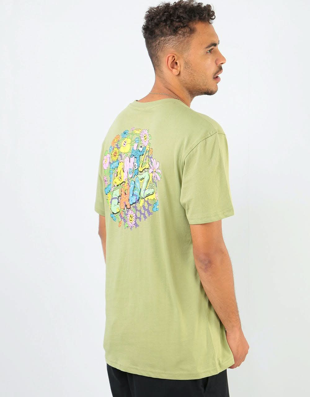 Santa Cruz Baked Dot T-Shirt - Sage