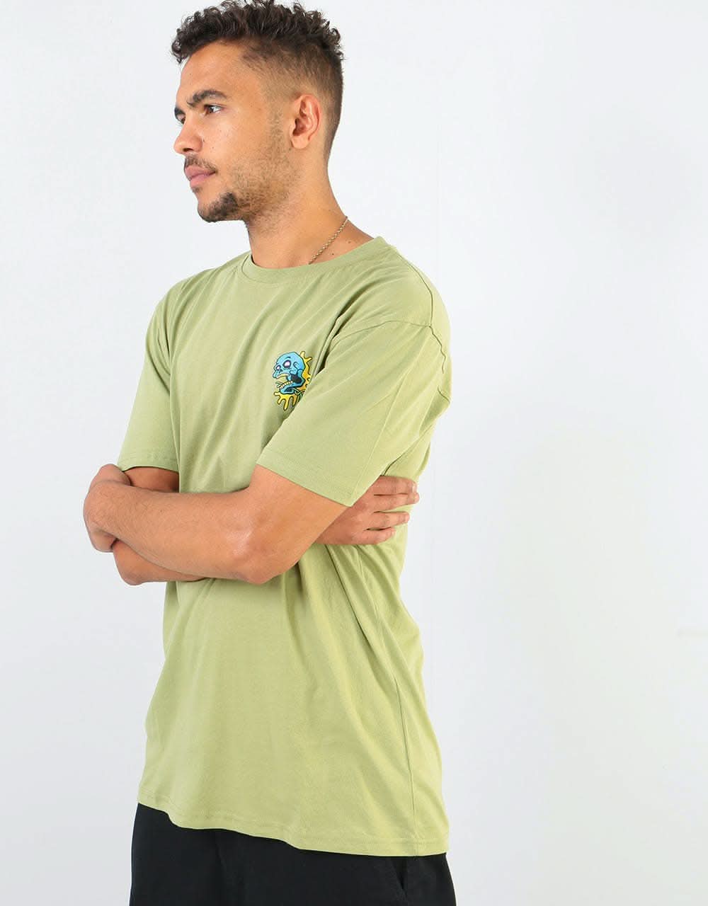 Santa Cruz Baked Dot T-Shirt - Sage