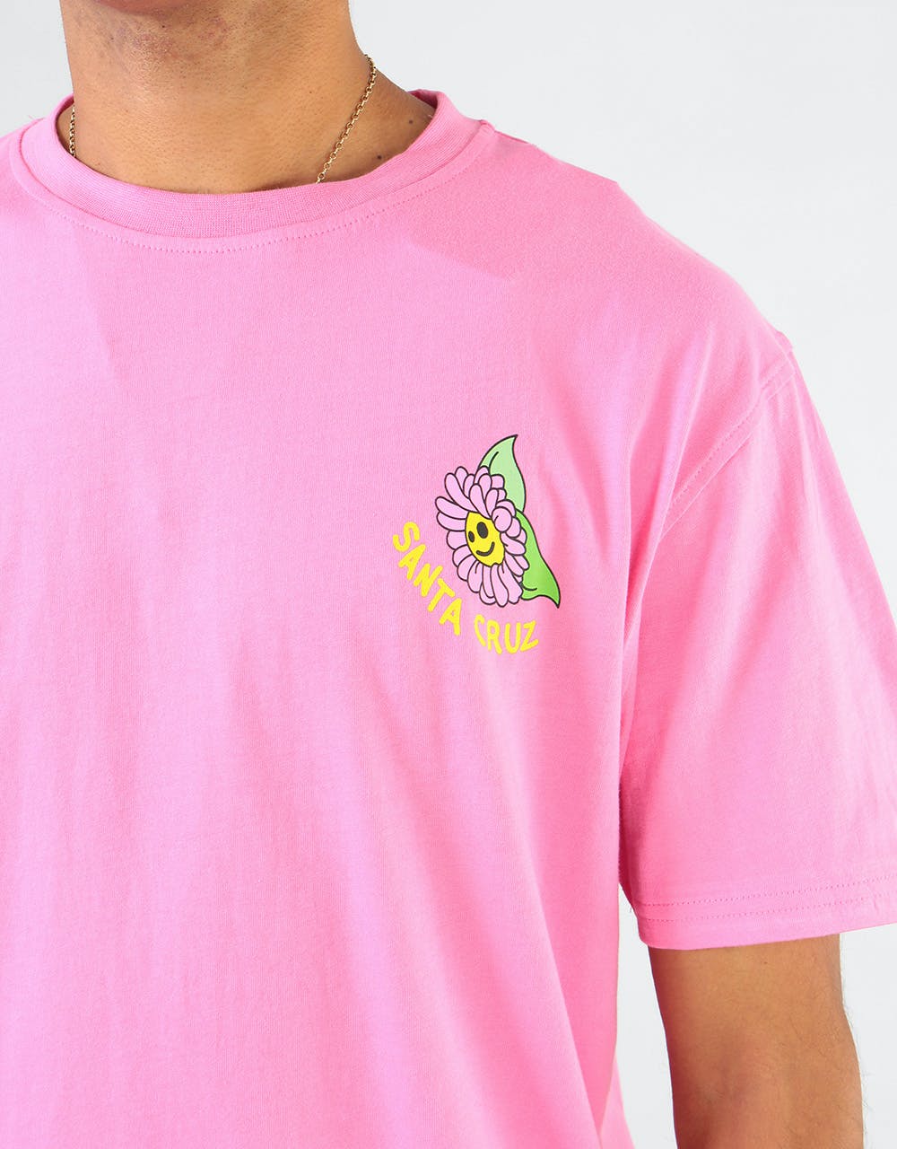 Santa Cruz Baked Hand T-Shirt - Orchid Pink