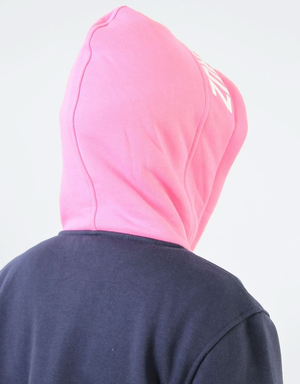 Santa Cruz Halo Zip Hoodie - Dark Navy/Orchid Pink