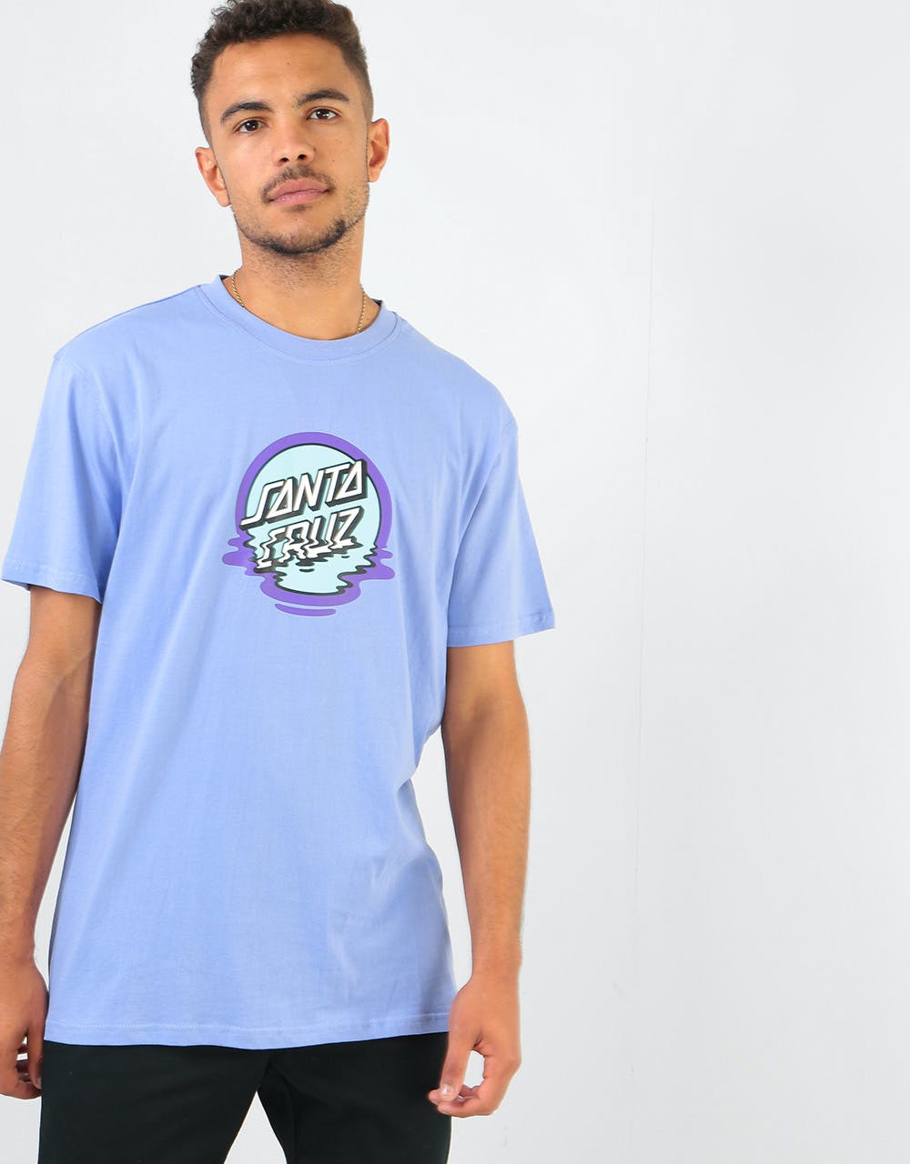 Santa Cruz Dot Reflection T-Shirt - Violet