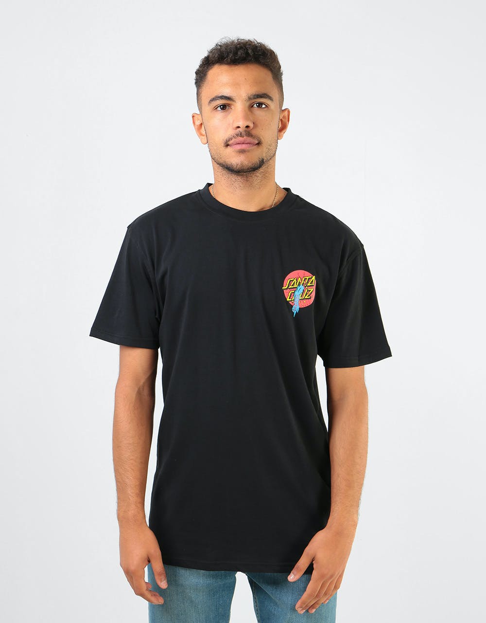 Santa Cruz Rob Dot T-Shirt - Black