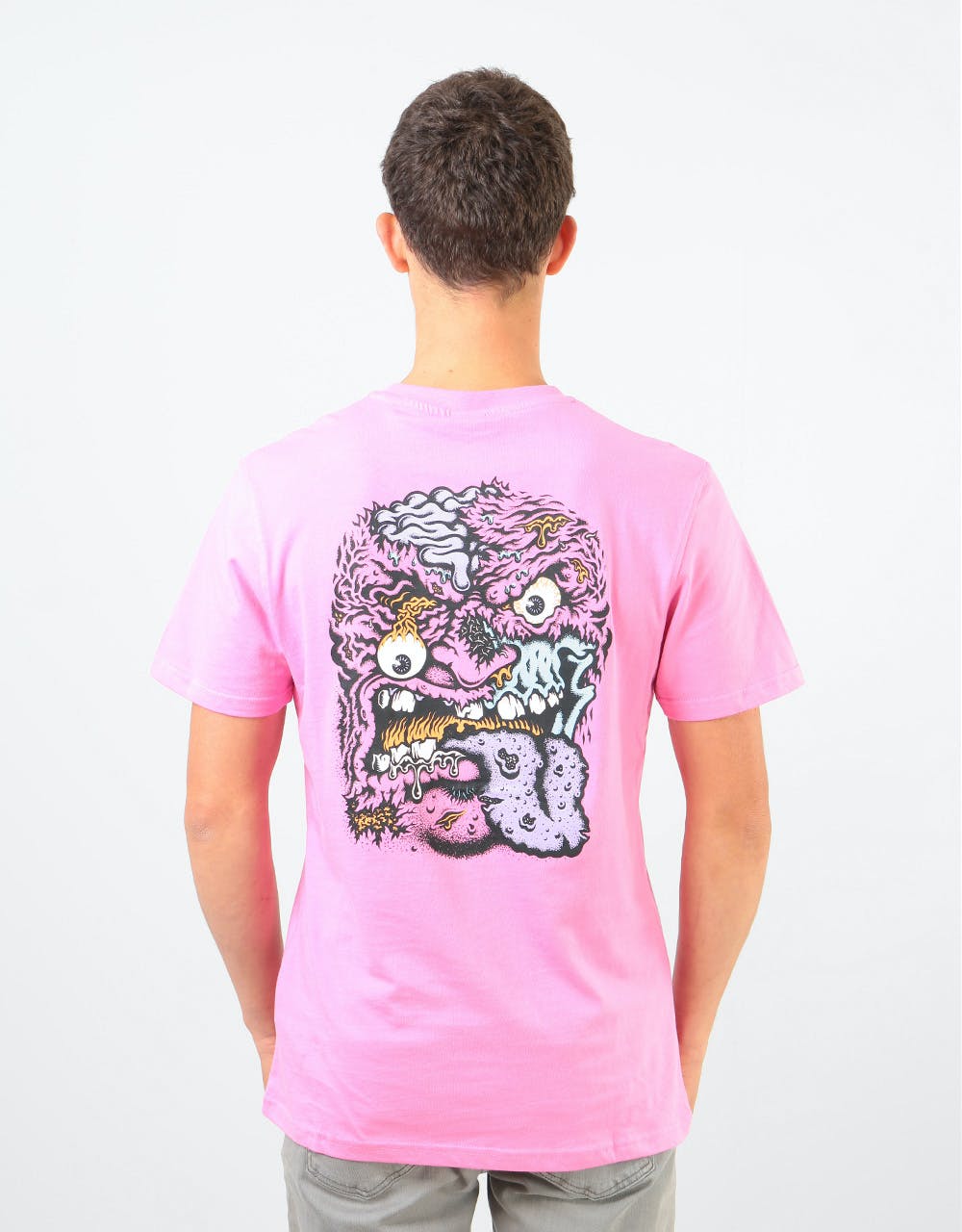 Santa Cruz Rob Face 2 T-Shirt - Orchid Pink