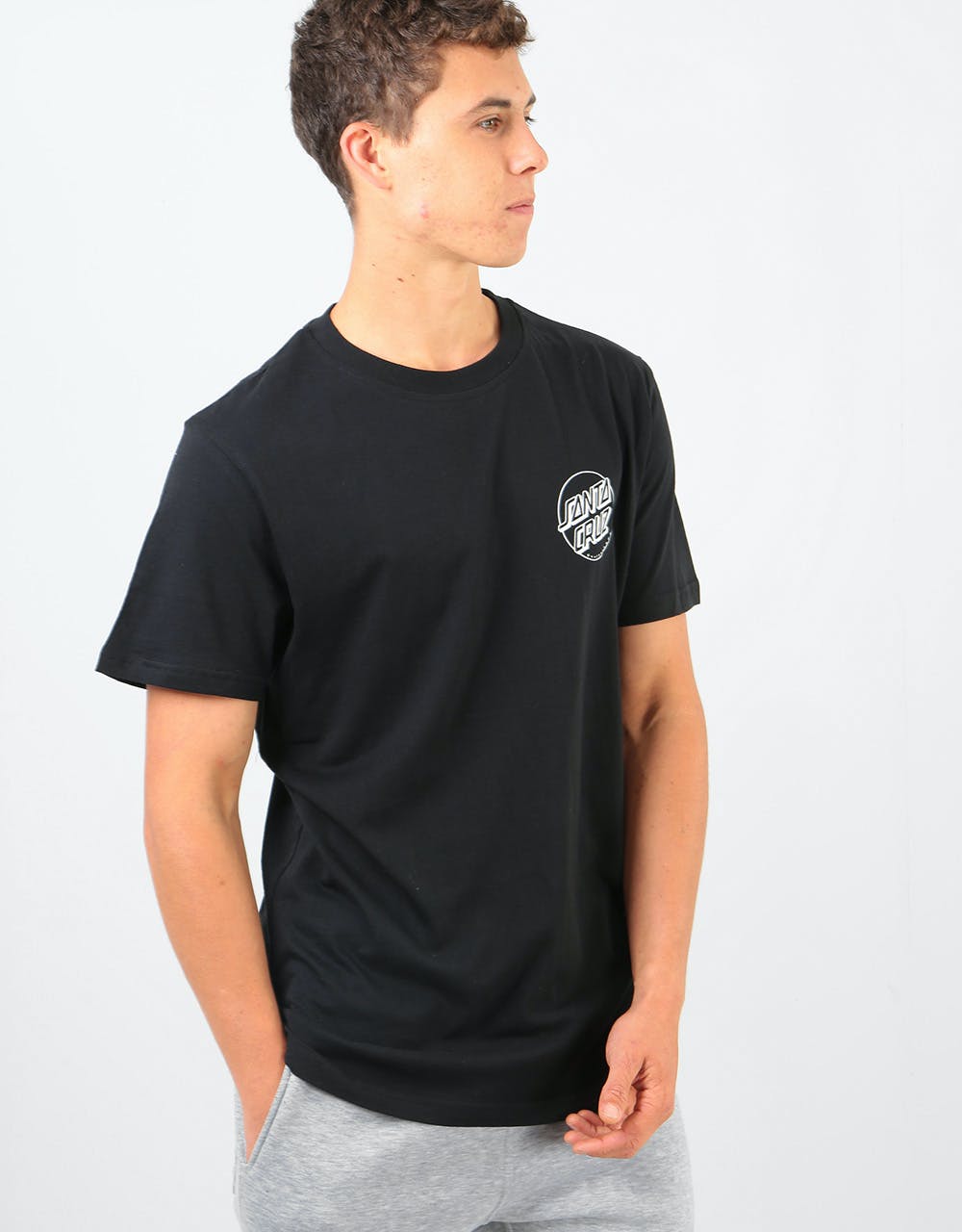 Santa Cruz Rob Face 2 T-Shirt - Black