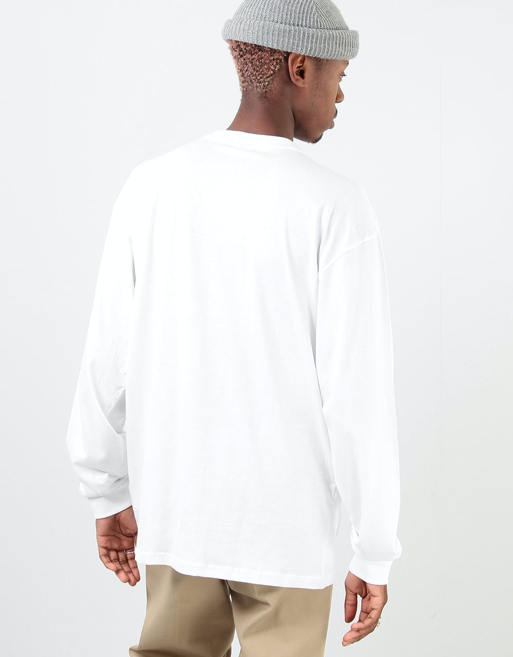 Santa Cruz Classic Dot L/S T-Shirt - White
