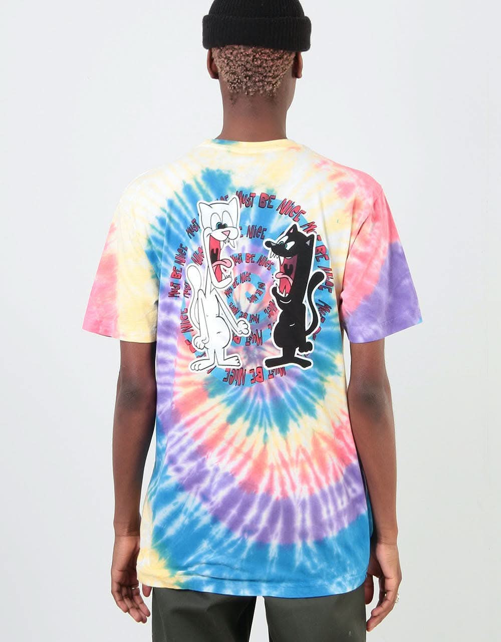 RIPNDIP The Jerm & Nerm Show T-Shirt - Spiral Dye