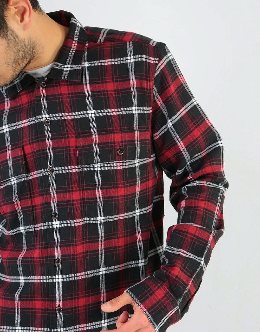 Levi's Skateboarding Skate L/S Workshirt - Scanlon/Jet Black
