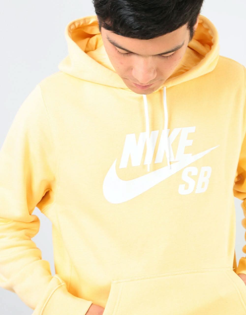Nike SB Icon Essential Pullover Hoodie - Celestial Gold/Summit White