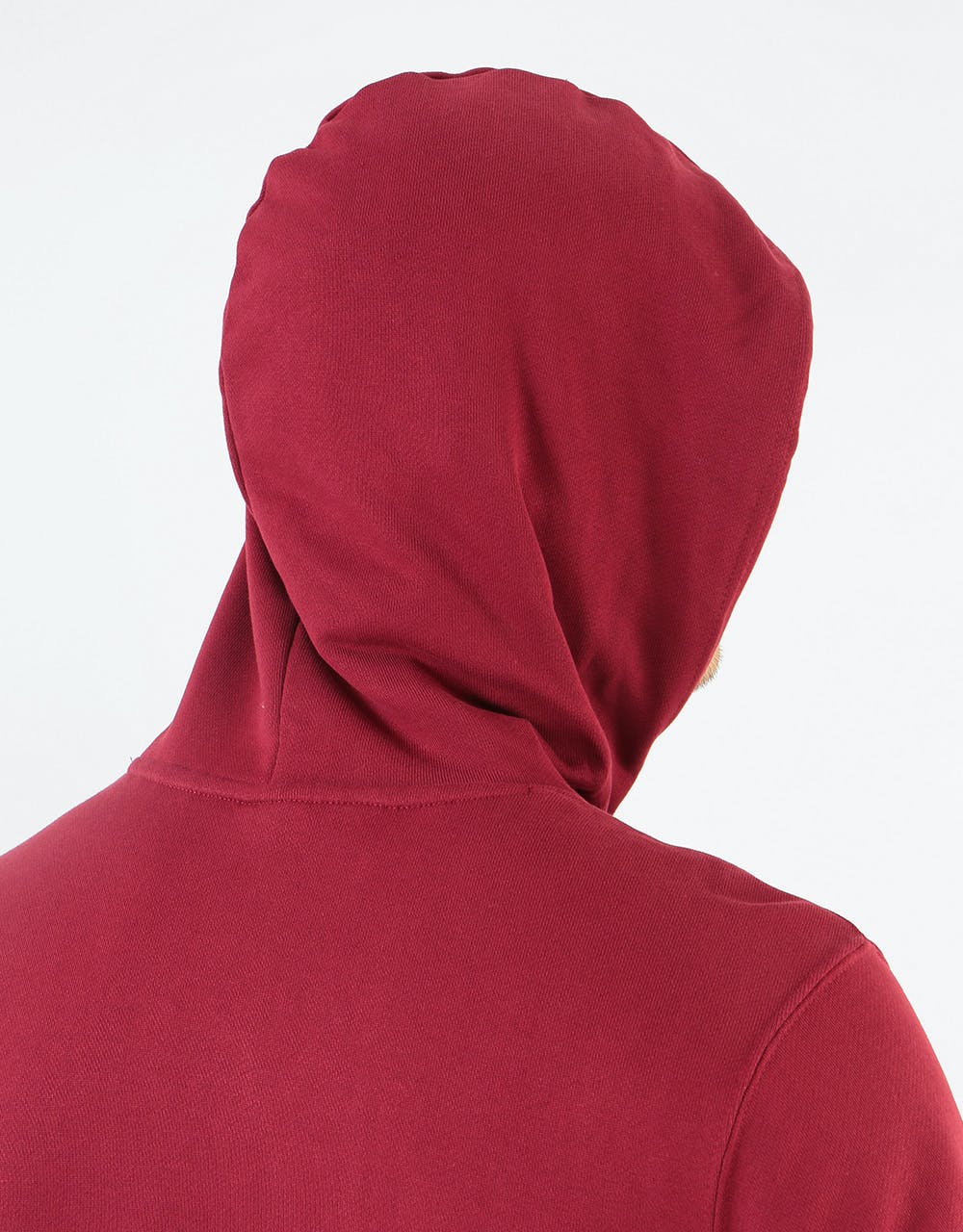 Nike SB Icon Chambray Pullover Hoodie - Team Red/Team Red/Team Red