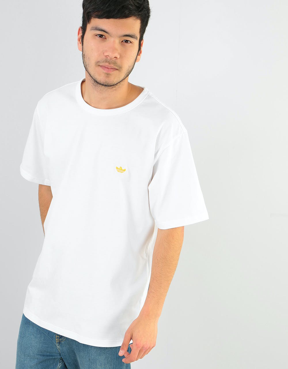 Adidas Mini Shmoo T-Shirt - White/Active Gold