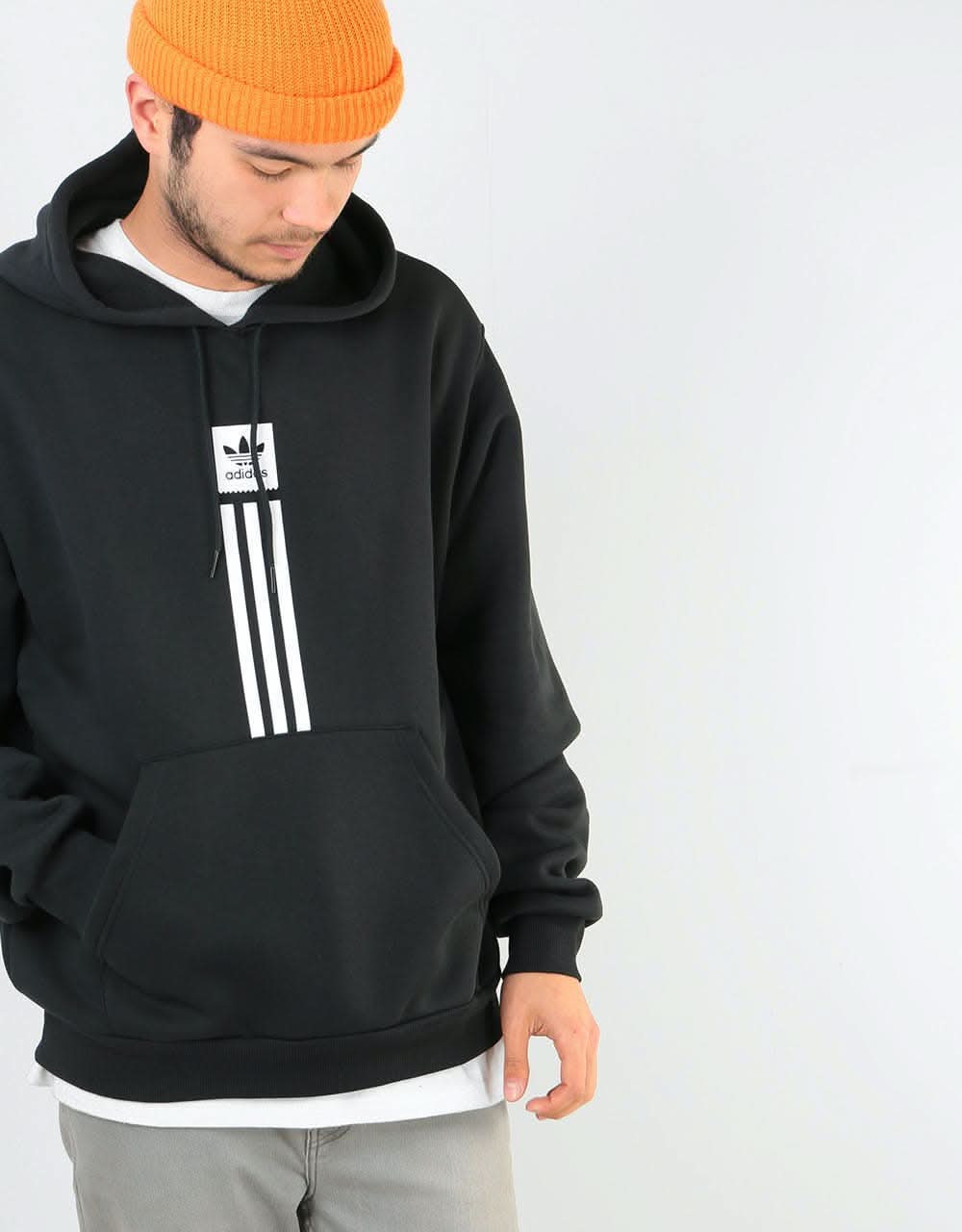adidas solid hoodie
