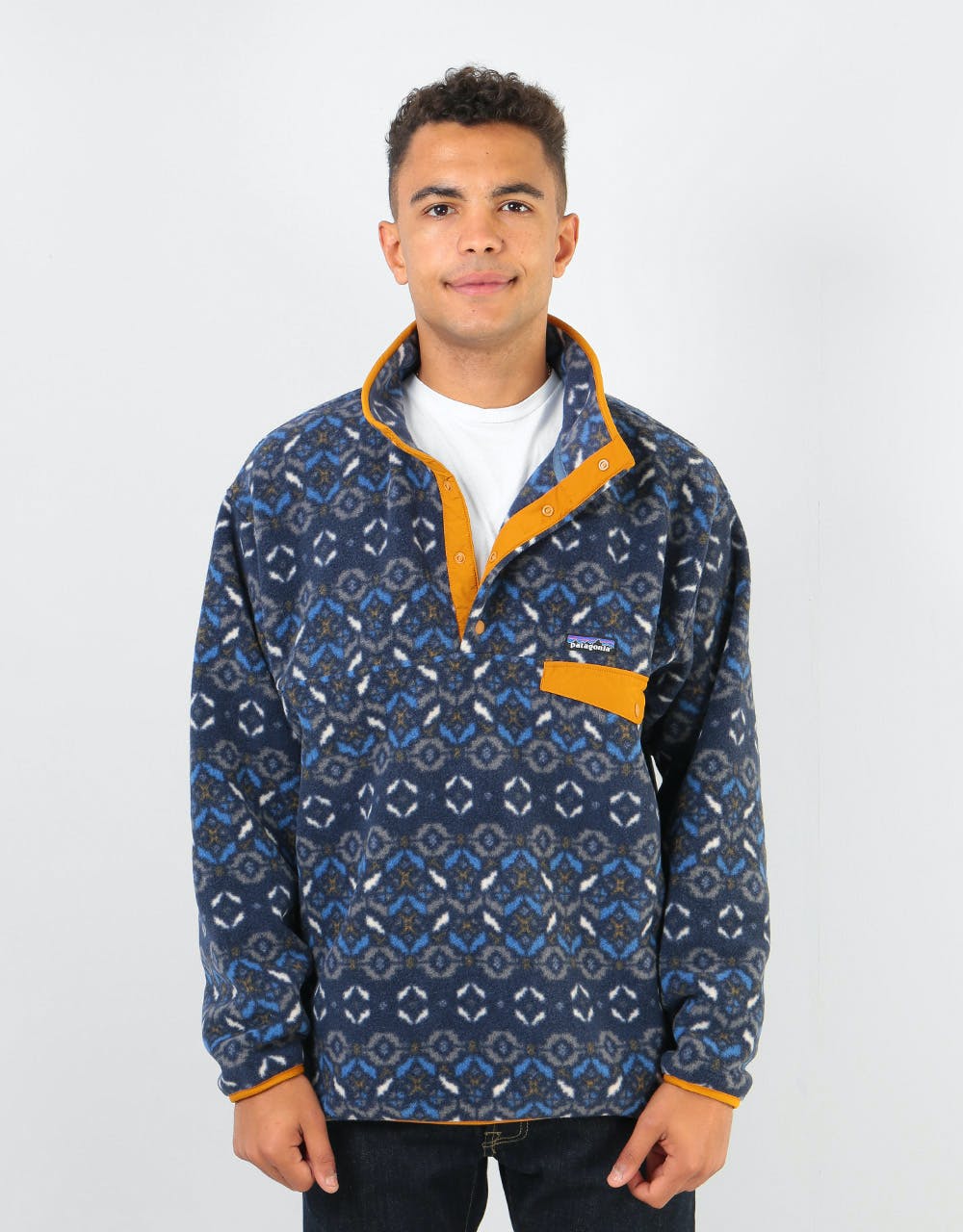 Patagonia Synchilla Snap-T Pullover - Tundra Cluster: Neo Navy