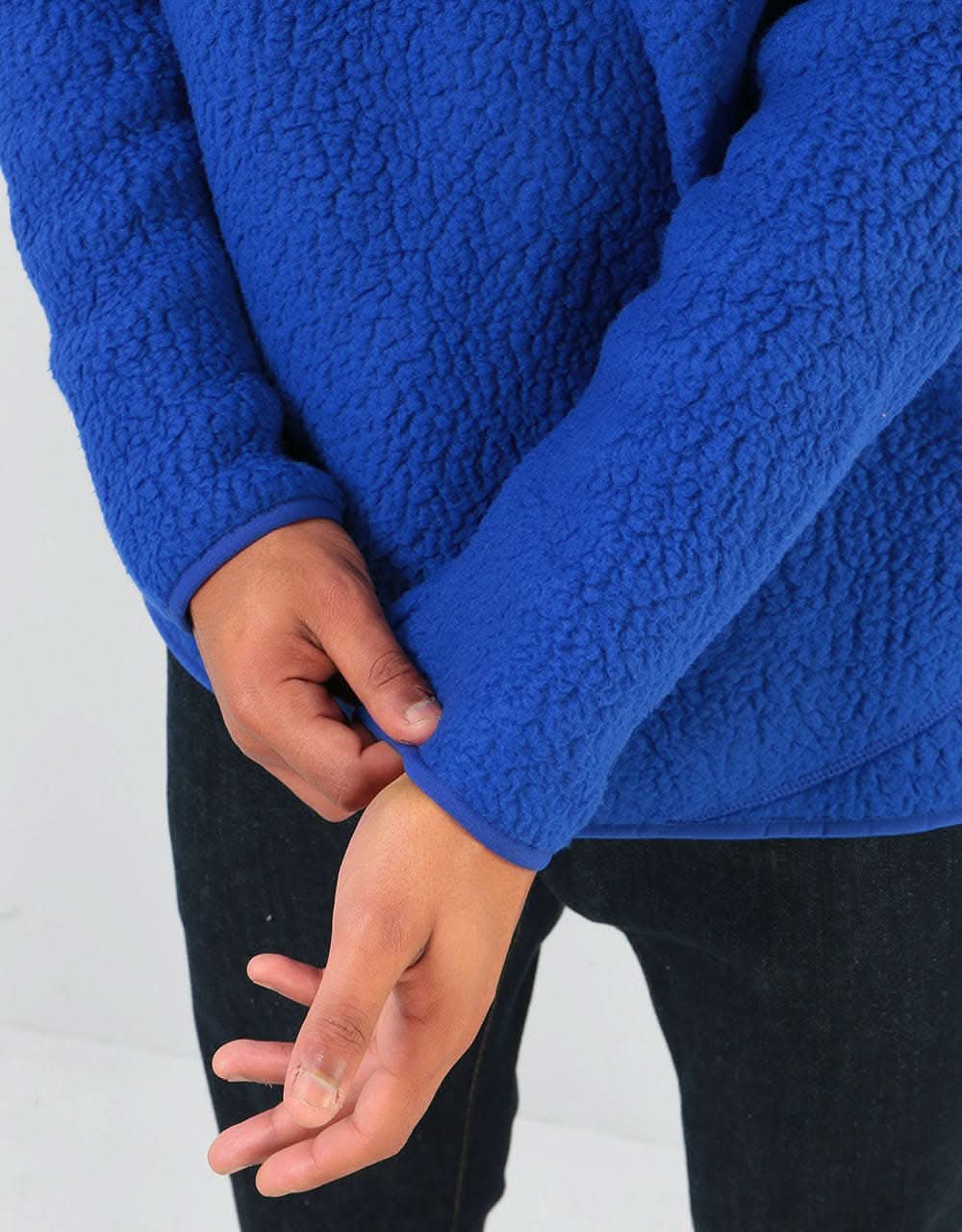 Patagonia Retro Pile Pullover - Cobalt Blue