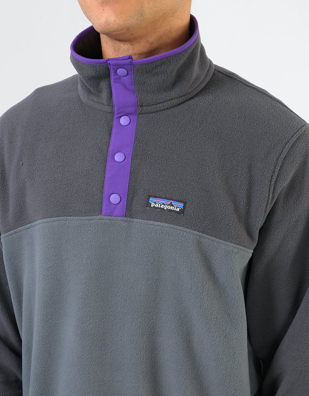 Patagonia Micro D Snap-T Pullover - Forge Grey