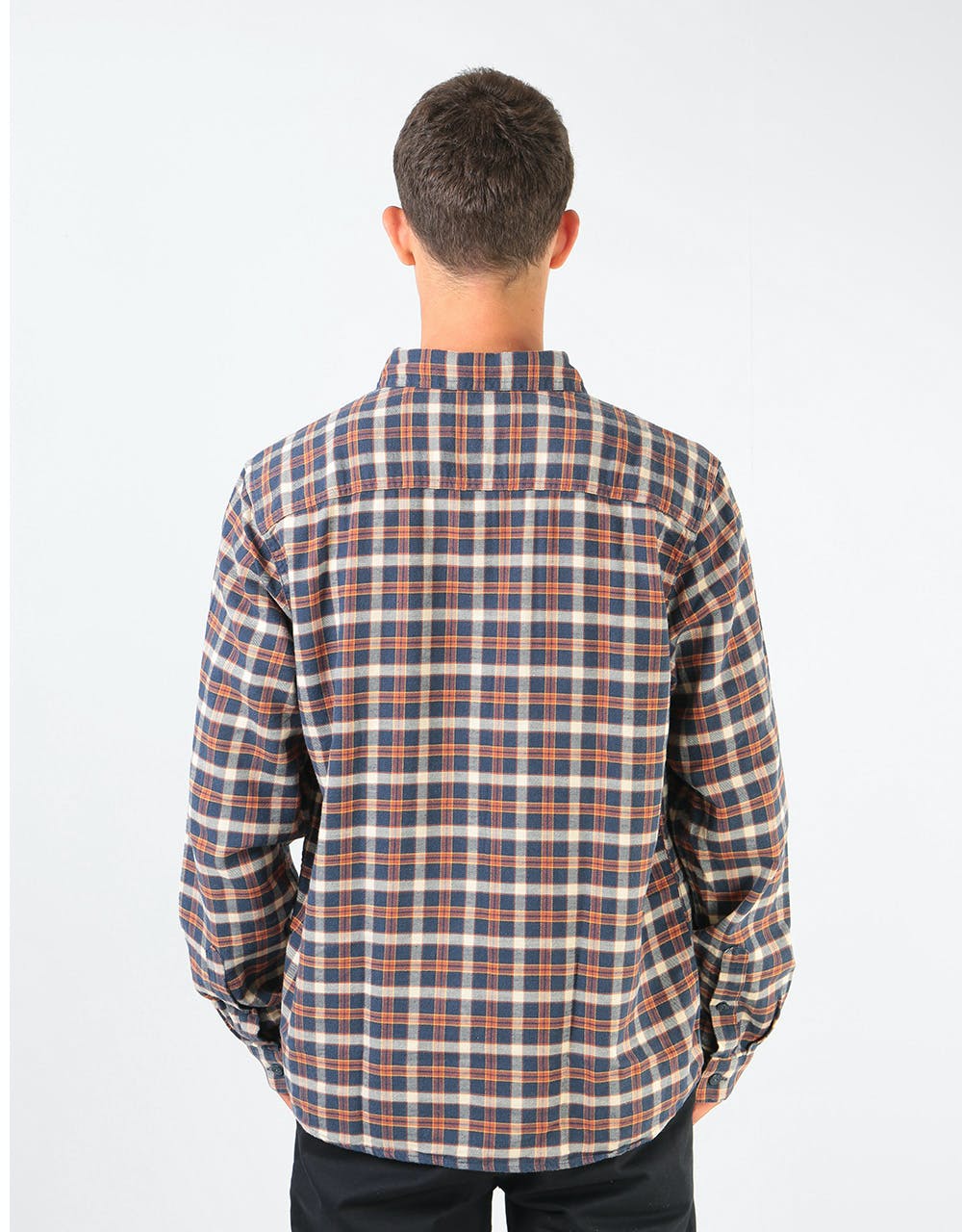 Patagonia Lightweight Fjord Flannel L/S Shirt - Instinct: Neo Navy