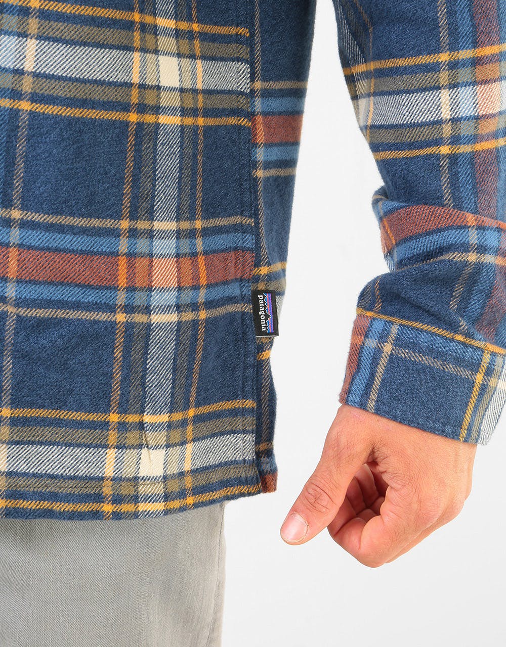 Patagonia L/S Fjord Flannel Shirt - Defender: Neo Navy