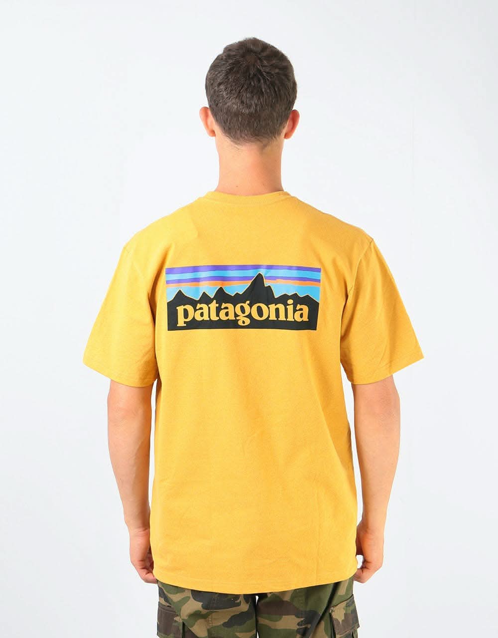 Patagonia P-6 Responsibili-Tee - Glyph Gold