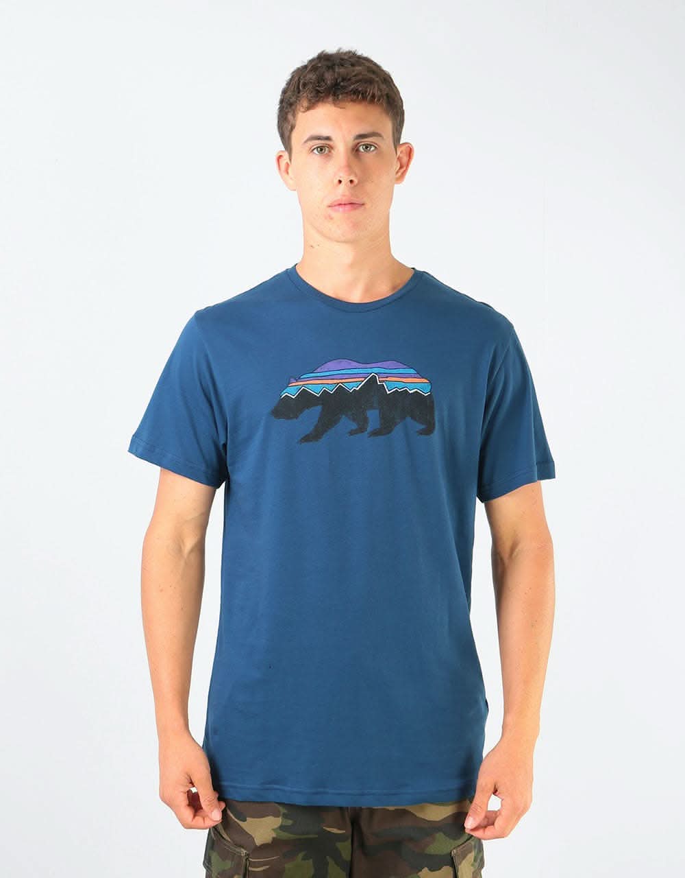 patagonia bear t shirt