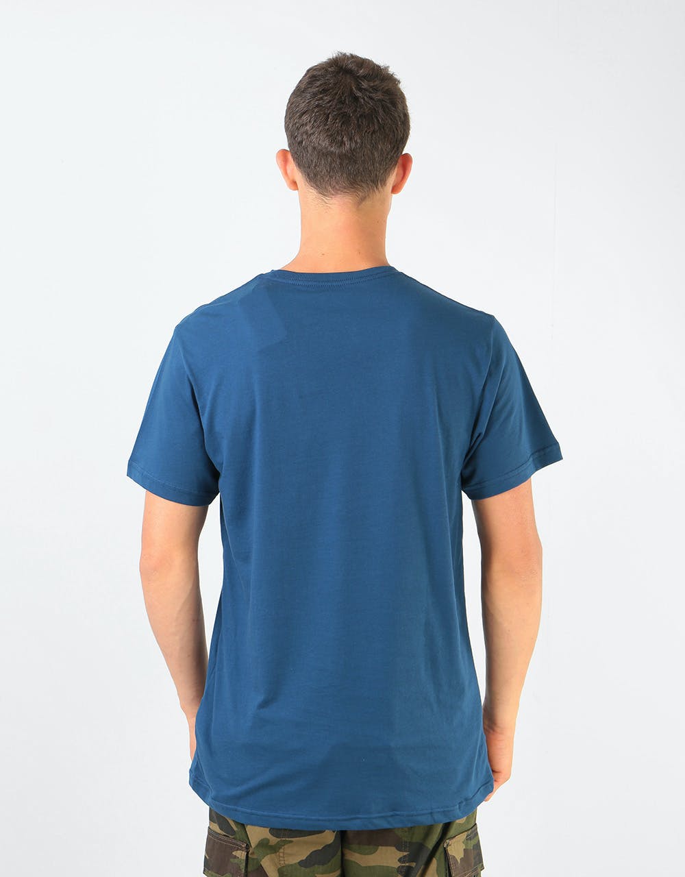 Patagonia Fitz Roy Bear Organic T-Shirt - Stone Blue