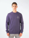 HUF Triple Triangle Crew - Purple Velvet