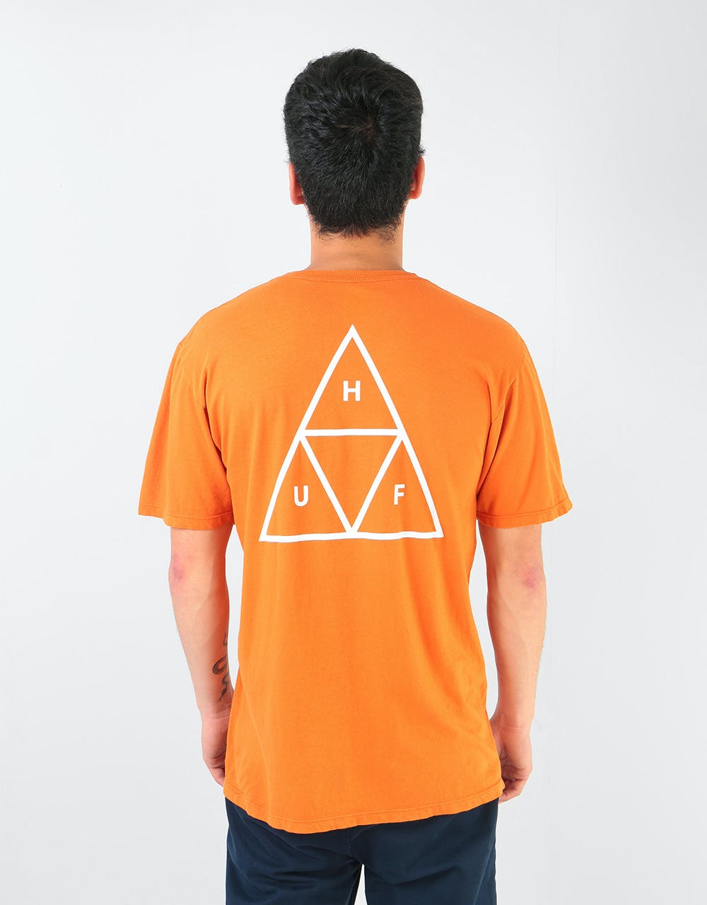 HUF Triple Triangle T-Shirt - Rust