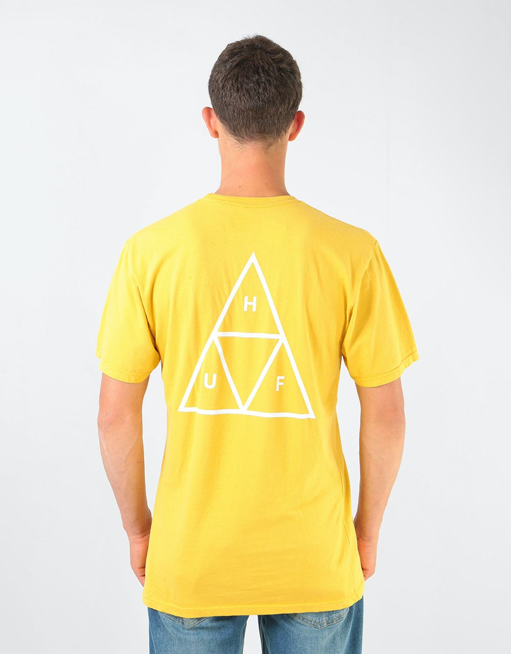 HUF Triple Triangle T-Shirt - Sauterne