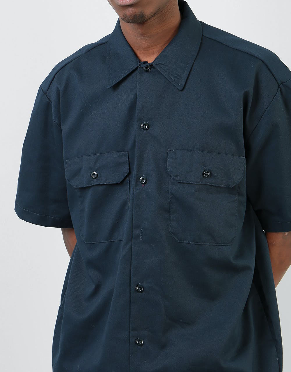 Dickies S/S Work Shirt - Dark Navy