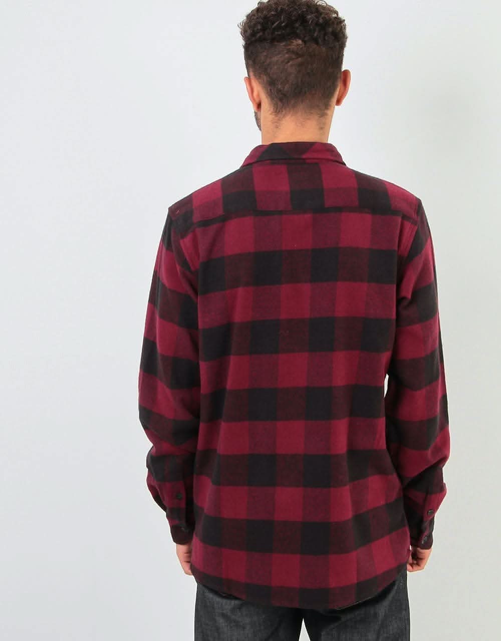 Dickies Sacramento L/S Shirt - Maroon