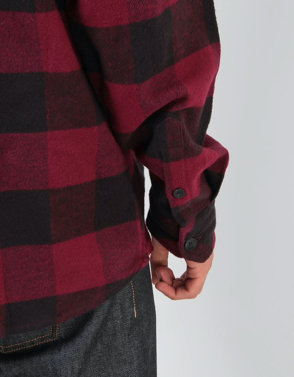 Dickies Sacramento L/S Shirt - Maroon