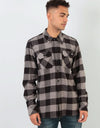 Dickies Sacramento L/S Shirt - Grey Melange