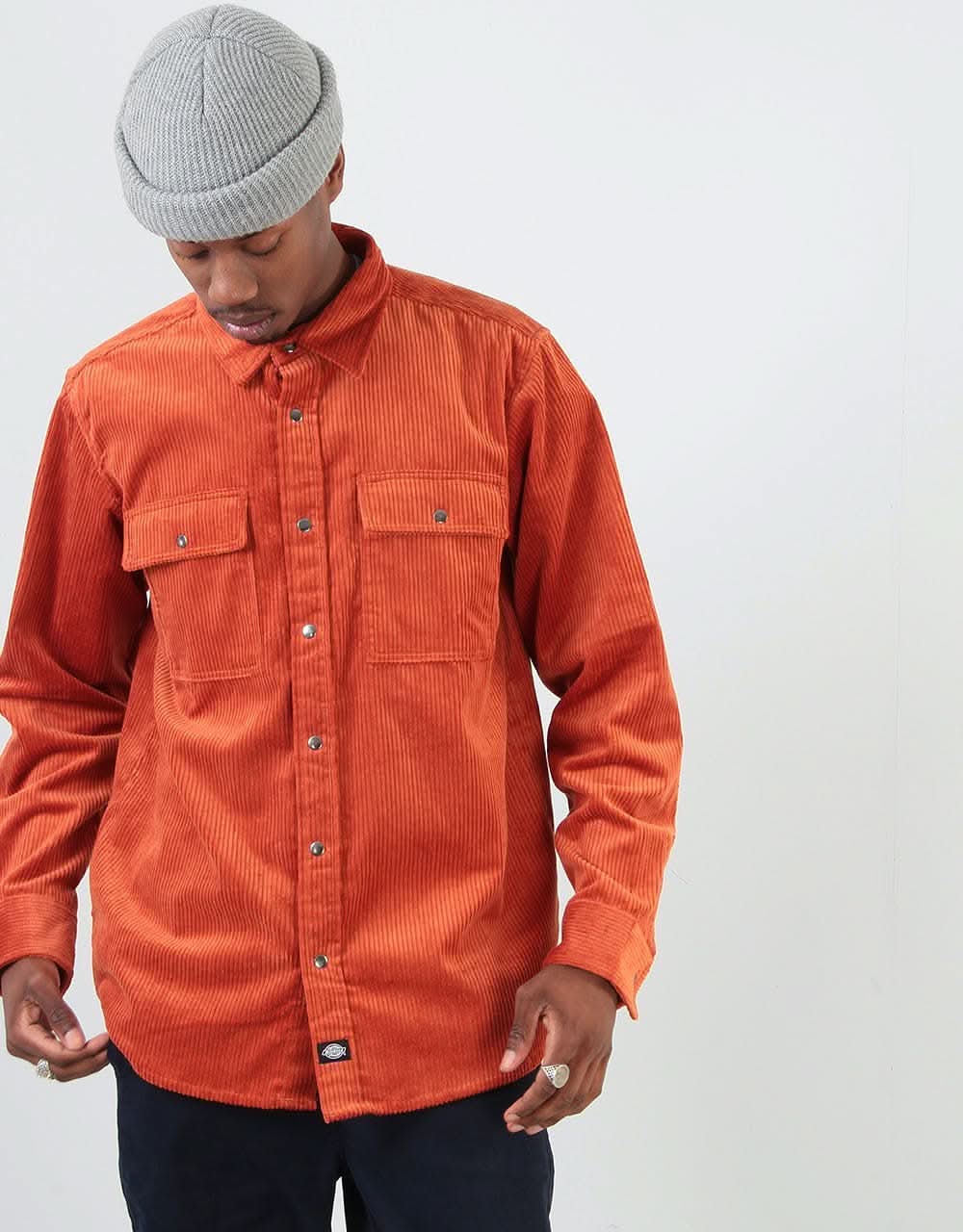 Dickies Ivel L/S Shirt - Rust