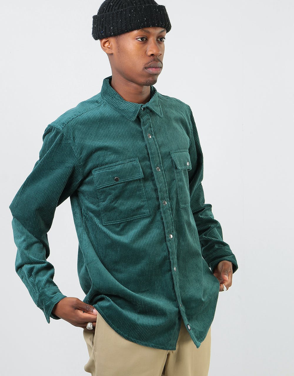 Dickies Ivel L/S Shirt - Forest