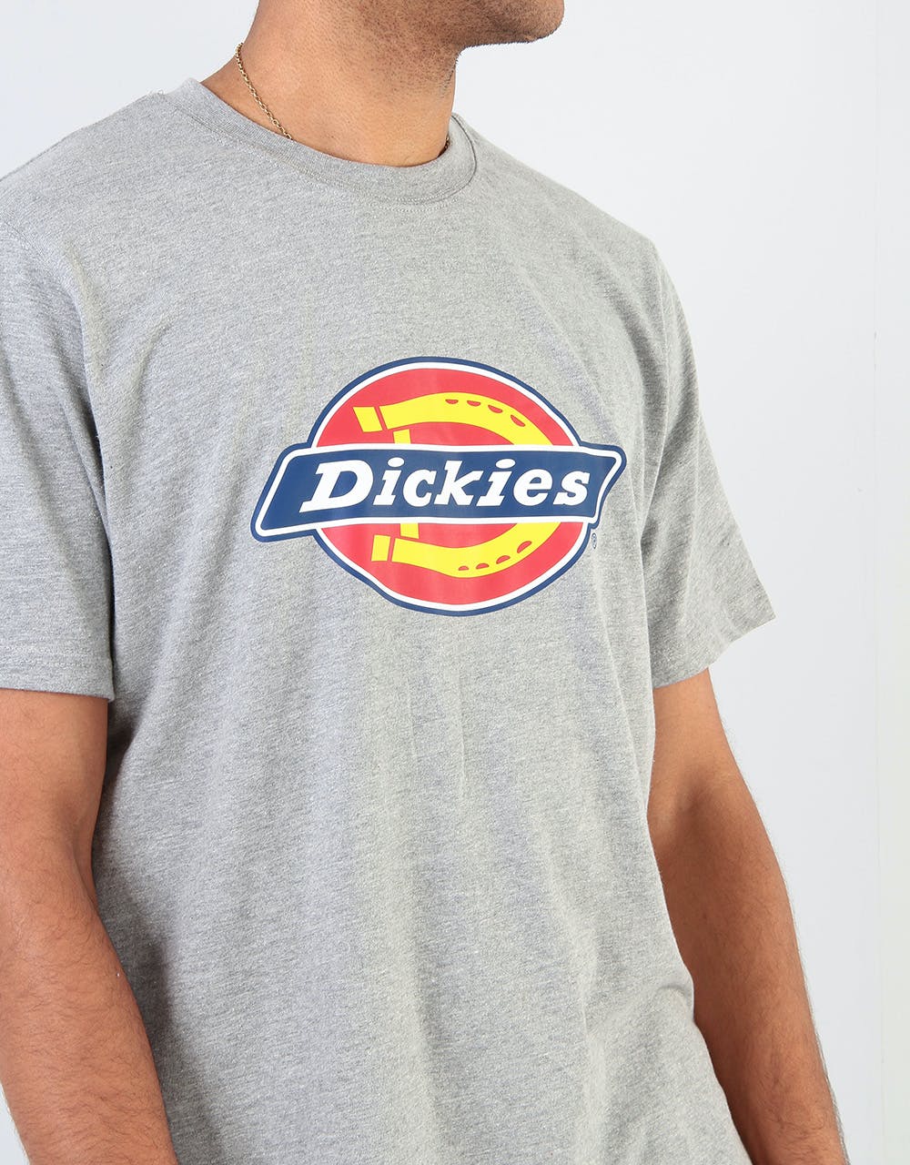 Dickies Horseshoe T-Shirt - Grey Melange