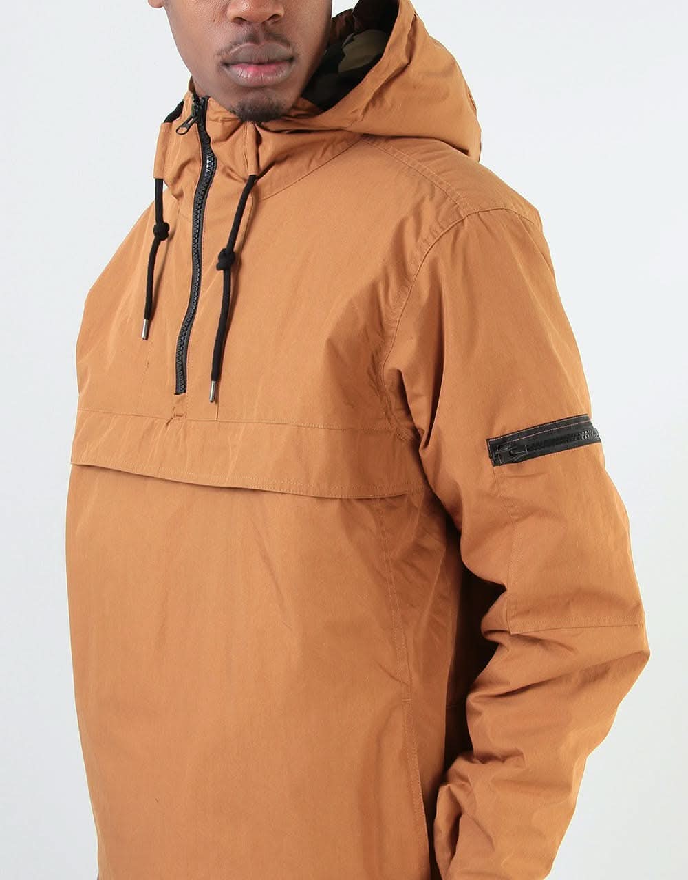Dickies Belspring Pullover Jacket - Brown Duck