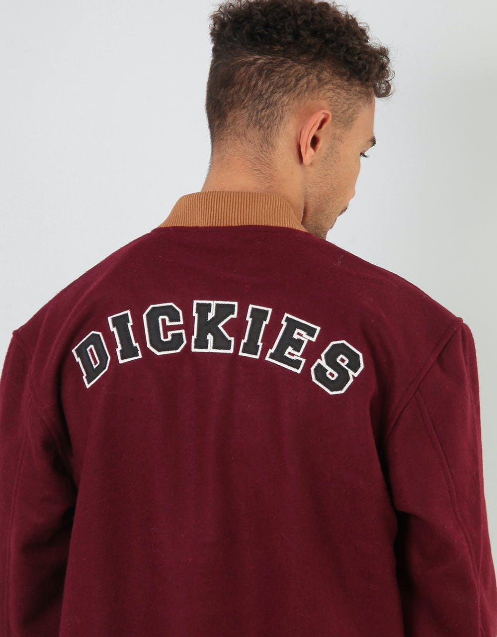 Dickies Nevisdale Varsity Jacket - Maroon