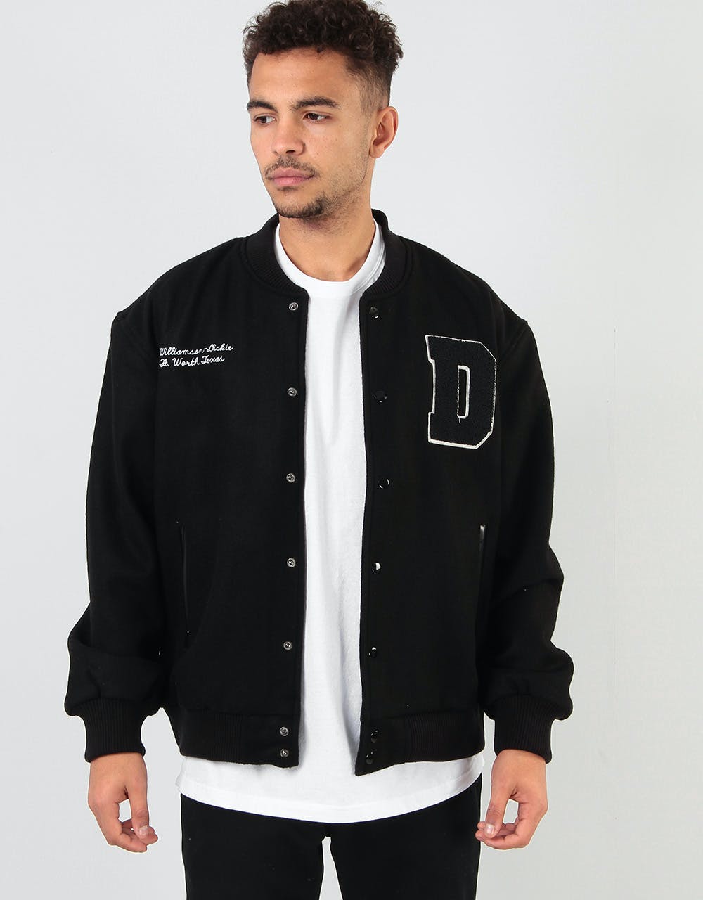 Dickies Nevisdale Varsity Jacket - Black